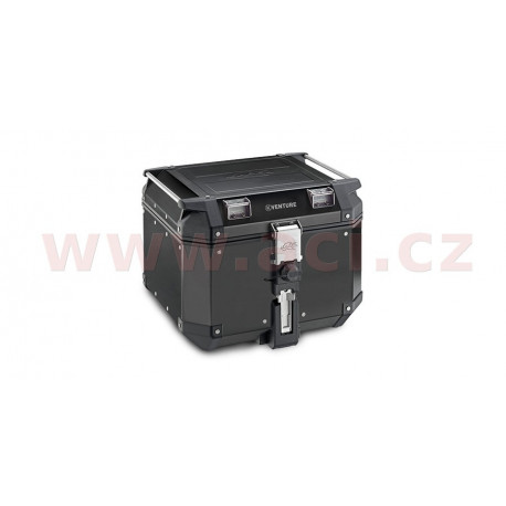 MONOKEY TopCase K-VENTURE - 42l, KAPPA (černý, hliník, 40,9x32,3x45,4 cm)