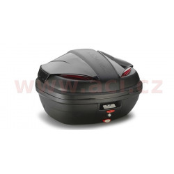 MONOLOCK TopCase - 47l, KAPPA (černý, červené odrazky, kompozit)