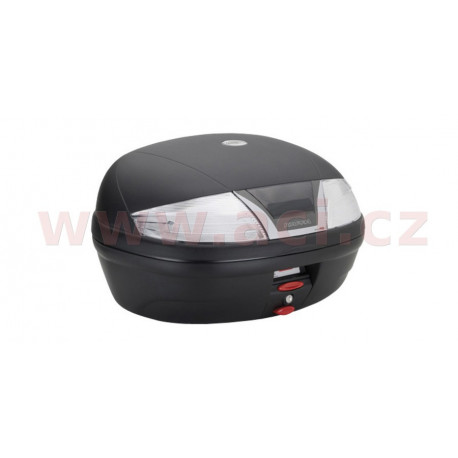 MONOLOCK TopCase - 46l, KAPPA (černý, čiré odrazky, kompozit, vč. plotny K628)