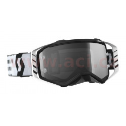 brýle PROSPECT SAND DUST, SCOTT - USA (černé/bílé, light sensitive plexi s čepy pro slídy)