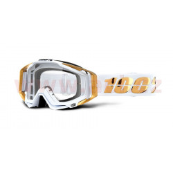 brýle RACECRAFT LTD, 100% - USA (zlaté čiré plexi)