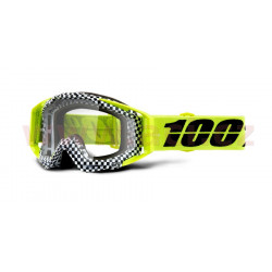 brýle RACECRAFT ANDRE, 100% - USA (čiré zrcadlové plexi)