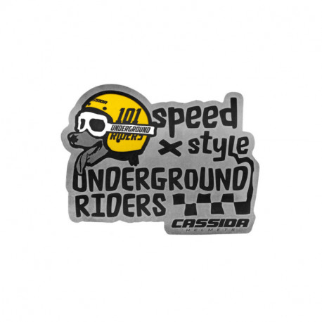 samolepka UNDERDOG, 101 RIDERS - ČR