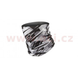 šátek BLURRED NECK TUBE, ALPINESTARS (černá/šedá)