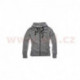 mikina na zip s kapucí Journey, 100% - USA dámská (gunmetal šedá)