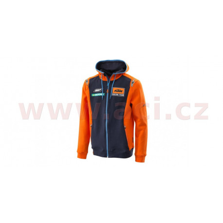 mikina REPLICA TEAM KTM, (modrá/oranžová)