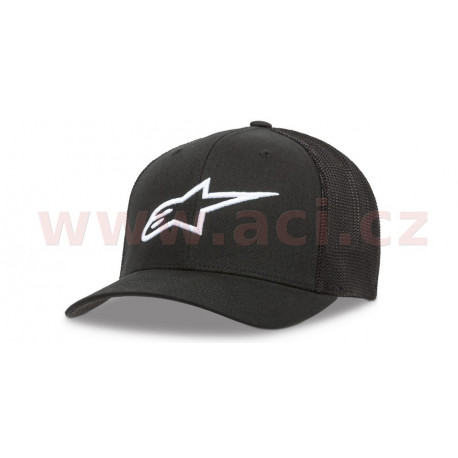 kšiltovka AGELESS, ALPINESTARS - Itálie, dámská (černá/bílá , vel. OS)