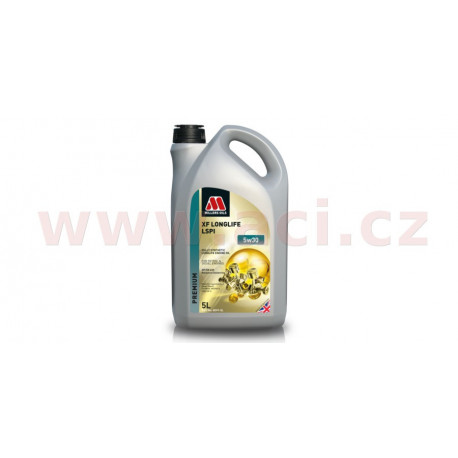 MILLERS OILS XF Longlife LSPI 5W30, plně syntetický motorový olej, 5 l 