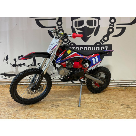 Pitbike Leramotors Shark 125ccm E-Start 4T 17/14 Červená