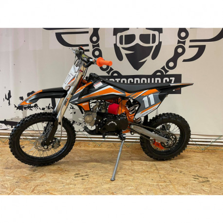 Pitbike Leramotors Shark 125ccm E-Start 4T 17/14 Oranžová