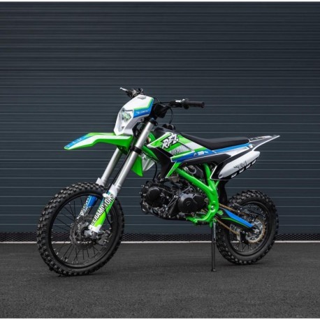 Pitbike Leramotors By Apollo THUNDER 125cc 17/14 E-Start Zelená