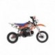 Pitbike Leramotors By Apollo Jaguar 125cc 14“/12“ E-Start Oranžová