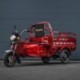 Elektrická nákladní tříkolka Leramotors Cargo G1 1000W - Tuk Tuk Červená