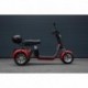 Elektrická tříkolka Leramotors Scooters C5 2000W Červená