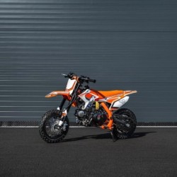 Pitbike Leramotors by APOLLO THUNDER 70cc 10/10 Automat E-Start Oranžová