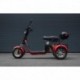 Elektrická tříkolka Leramotors Scooters C5 2000W Červená