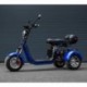 Elektrická tříkolka Leramotors Scooters C5 2000W Modrá