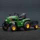 Dětský zahradní traktor Leramotors 110cc s vozíkem