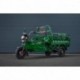Elektrická nákladní tříkolka s kabinou Leramotors Cargo G1 1000W - Tuk Tuk Zelená