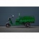 Elektrická nákladní tříkolka s kabinou Leramotors Cargo G1 1000W - Tuk Tuk Zelená