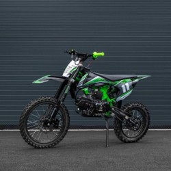 Pitbike Leramotors Shark 125ccm E-Start 4T 17/14 zelená